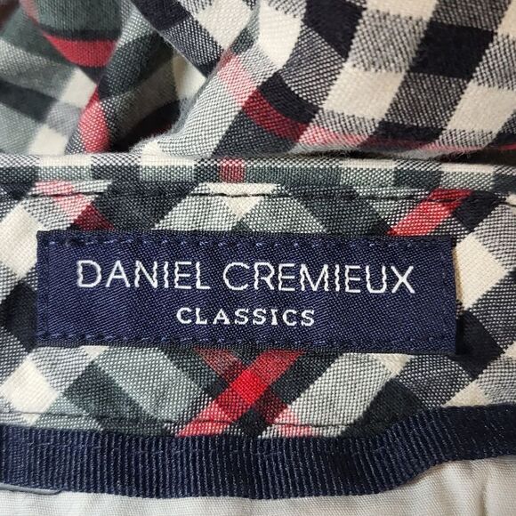 Daniel Cremieux Men's Plaid Cotton Shorts - Picture 3 of 8